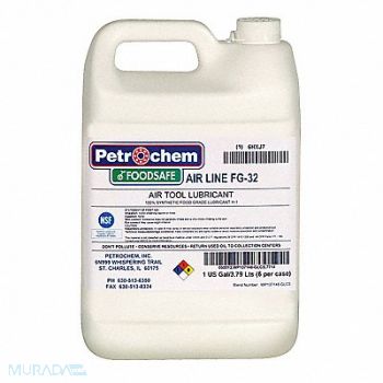 PETROCHEM Air Tool Lubricant Synthetic Base 1 gal., 6HXJ7