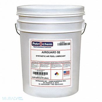 PETROCHEM Air Tool Lubricant Synthetic Base 5 gal., 6HXJ8