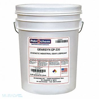 PETROCHEM Synthetic EP Gear Lubricant ISO 220, 6HXL7