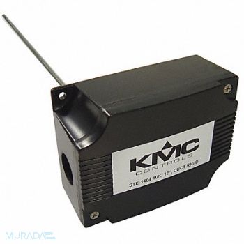 KMC CONTROLS Temp Sensor 12 in Rigid Duct, 6HXT7
