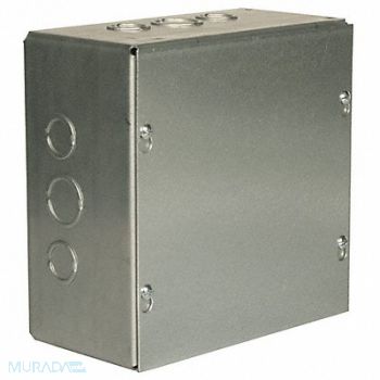 WIEGMANN Enclosure Mtlc 16In.Hx 16In.Wx4In.D, 6HYF9