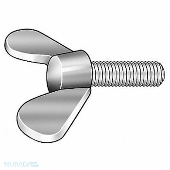 GRAINGER APPROVED Thumb Screw M5-0.80 18-8SS 12mm L, 6JB94