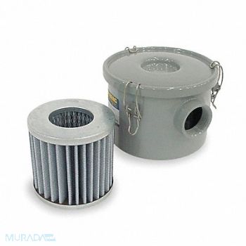 SOLBERG Vacuum Filter 5 micron Rating 7.31 OD, 6JD03