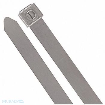 TY-RAP Cable Tie 29 in Silver PK10, 6JE41