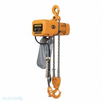 HARRINGTON Electric Chain Hoist 6000 lb 20 ft., 6JFZ2