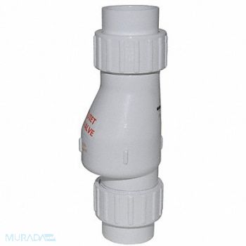 ZOELLER Swing Check Valve PVC 1-1/2 Weld, 6JGV5