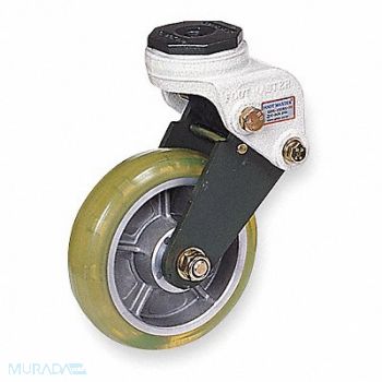 GRAINGER APPROVED Shock-Absorbing Bolt-Hole Caster 6, 6JY73