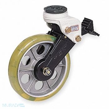 GRAINGER APPROVED Shock-Absorbing Bolt-Hole Caster 8, 6JY85