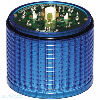 GRAINGER APPROVED Tower Light LED Module 24VAC/DC Blu, 6JZG4