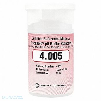 TRACEABLE pH Standard Cert. Ref Material PK6, 6KEC8