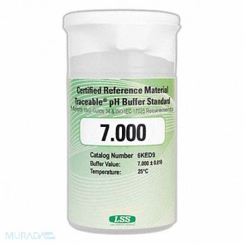 TRACEABLE pH Standard Cert. Ref Material PK6, 6KEC9
