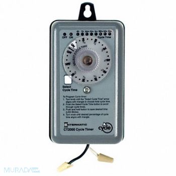 INTERMATIC Timer Percent Cycle NEMA3R 20A 3Hrs52Min, 6KFG5