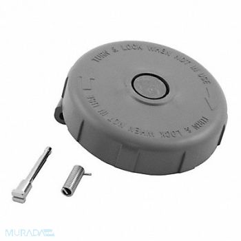 HUBBELL WT Cover Assembly For 30A Mech Gry, 6KYA8