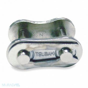 TSUBAKI Connecting Link SS 1 3/32 in PK5, 6L096