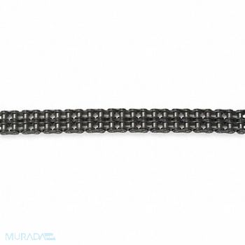 TSUBAKI Roller Chain 10ft Riveted Pin Steel, 6L489