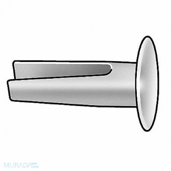 GRAINGER APPROVED Split Rivet 9/64 PK50, 6LB87