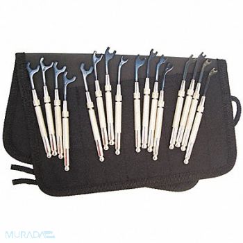 MOODY TOOL Open End St #Pcs 16 SnglEnd, 6LER0