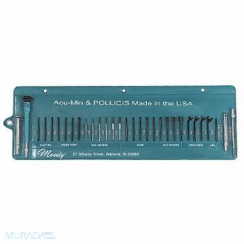 MOODY TOOL Precision Screwdriver Set Combo 31 pcs., 6LEV4