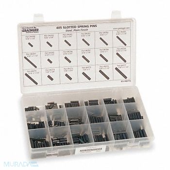 GRAINGER APPROVED Assortment Spring Pin, 6LF72