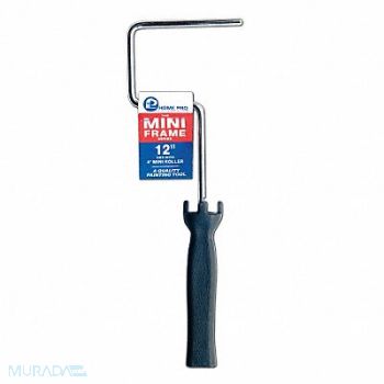 PREMIER Mini Paint Rollr Frame 4 Roll L 12 L Blk, 6LFH0