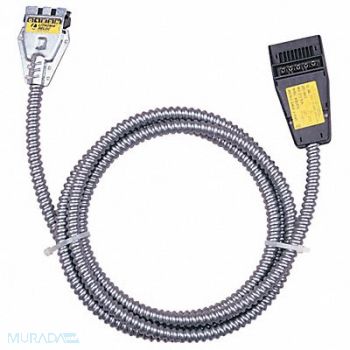 LITHONIA LIGHTING 2-Port Cable 277V 25ft.L 7/16 W 2 1/4 H, 6LFL2