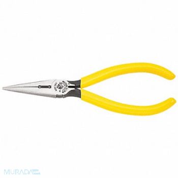 KLEIN TOOLS Needle Nose Plier 6-5/8 L Serrated, 6LFW7