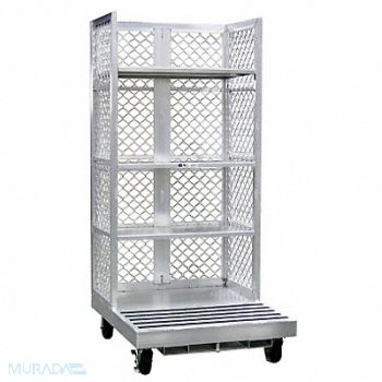 NEW AGE Forklift Order Picking Cart Al 12 In H, 6LGF4