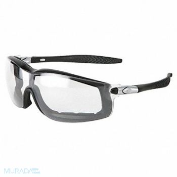 MCR SAFETY Safety Glasses Clear, 6LGY7