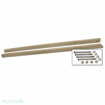 UNITED VISUAL PRODUCTS Sign Post Light Brown 10 ft L PK2, 6LUX7