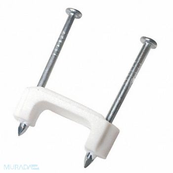 GARDNER BENDER Cable Staple 1/2In Plastic Romex Pk50, 6LVE6