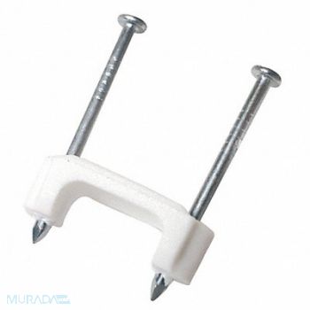 GARDNER BENDER Cable Staple 1/2In Plastic Romex Pk500, 6LVE9