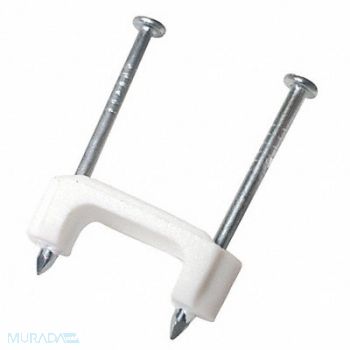 GARDNER BENDER Cable Staple 3/4In Plastic Romex Pk50, 6LVF0