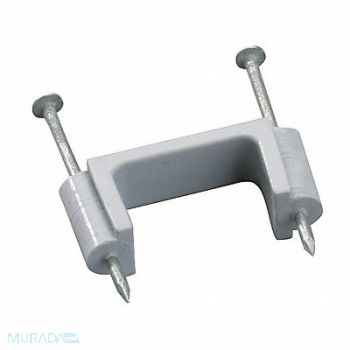 GARDNER BENDER Cable Staple 15/16In Plastic Serv E Pk5, 6LVF9