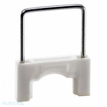 GARDNER BENDER Cable Staple 3/8In Plastic Pk200, 6LVJ5