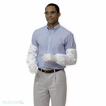 DUPONT Disposable Sleeve White 18 PK200, 6LY63