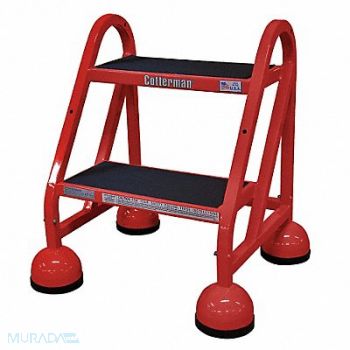 COTTERMAN D5259 Rolling Ladder Welded Platform 18In H, 6LYD0