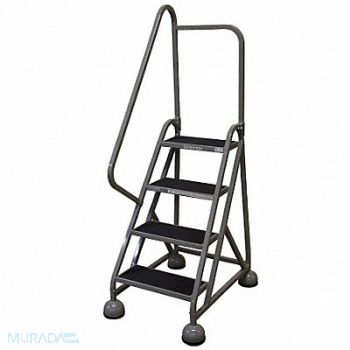 COTTERMAN D5252 Rolling Ladder Hndrl Platfm 36 In H, 6LYE2
