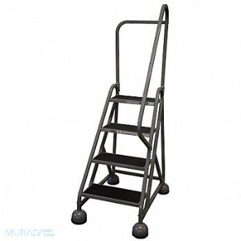 COTTERMAN D5256 Rolling Ladder Hndrl Platfm 36 In H, 6LYE7