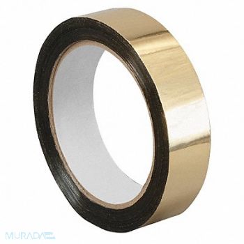 TAPECASE Metalized Film Tape 72 yd L 3/8 W, 15D515