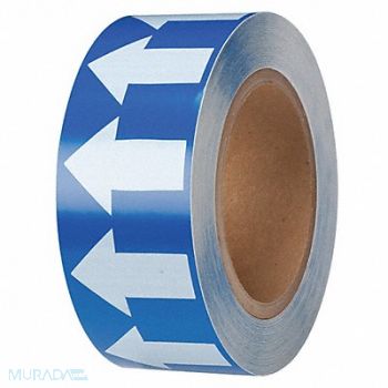BRADY D3613 Pipe Marking Tape Blue 2in W 90ft Roll L, 6M869