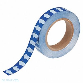 BRADY D3612 Pipe Marking Tape Blue 1in W 90ft Roll L, 6M871