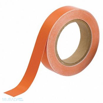 BRADY D3615 Pipe Marking Tape Orng 1in W 90ft Roll L, 6M872