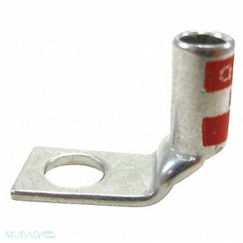 THOMAS BETTS OneHoleLugCmprsnConn STD Red 21, 6MFT2