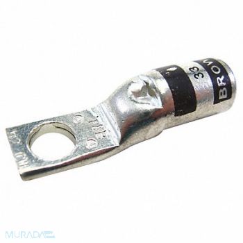 THOMAS BETTS OneHoleLugCmprsnConn STD Brown 33, 6MFV5