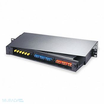 HUBBELL PREMISE WIRING Patch Panel Rack Mount, 6MH95