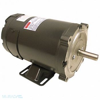 DAYTON DC Motor 1/2 HP 1800 rpm 12V DC 56C TEFC, 6ML02