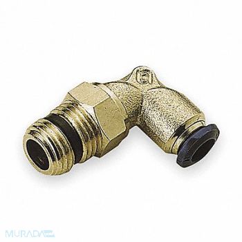 AIGNEP USA Male Elbow 1/2 In Tube x MNPT Brass PK10, 6MN16