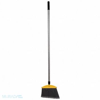 TOUGH GUY Angle Broom 49 in Handle L 11 in Face, 6MPT8