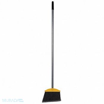 TOUGH GUY Angle Broom 49 in Handle L 11 in Face, 6MPT9
