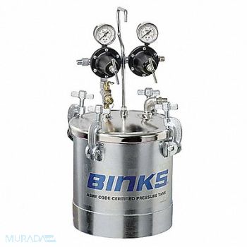 BINKS Pressure Tank 2.8 Gal, 6MVG3